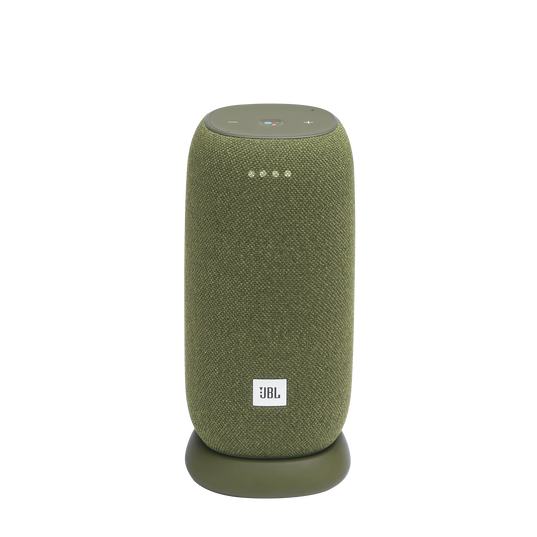 JBL Link Portable - Green - Portable Wi-Fi Speaker - Hero